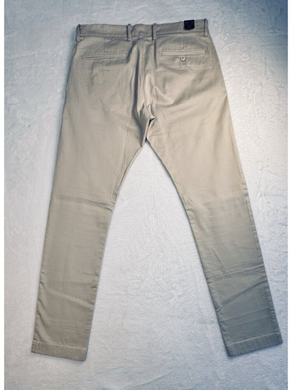 J.Crew Mens 484 Slim-fit Stretch Chino Weathered Pant Flat Front 31x32 NWT AR885 - Picture 8 of 15